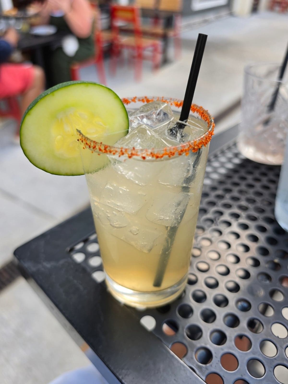 A craft cocktail at Crust & Cocktails
